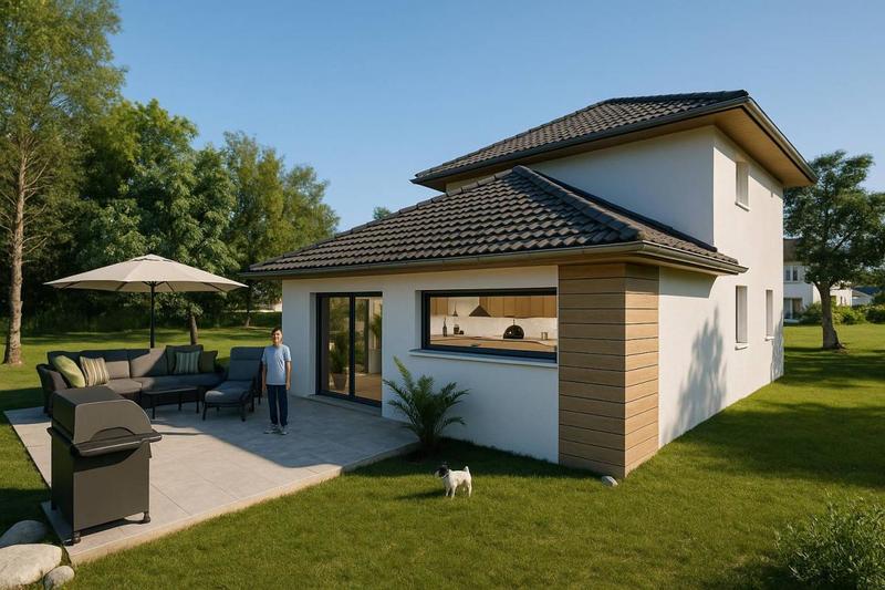 Maison - 135 m² - 6 pièces