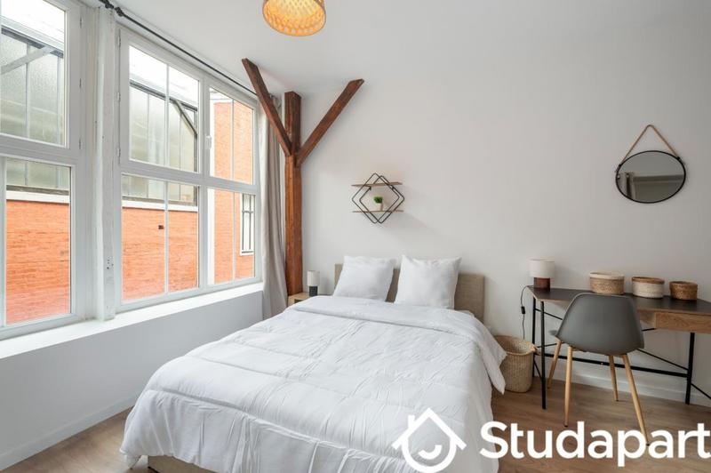 Chambre - 11 m² - 1 pièce