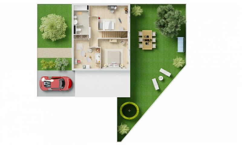 Maison - 108 m² - 5 pièces