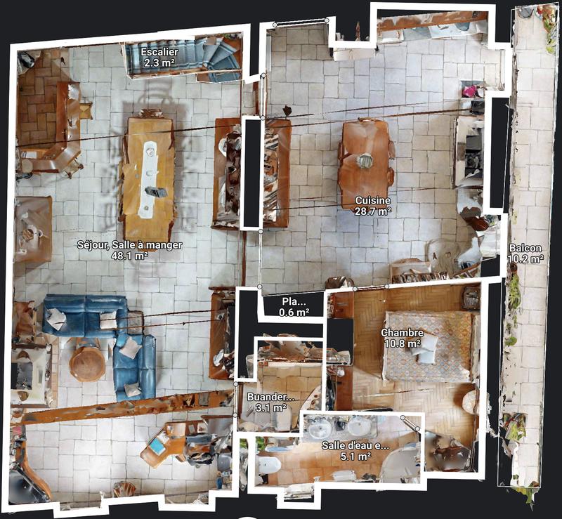 Duplex - 159 m² - 6 pièces