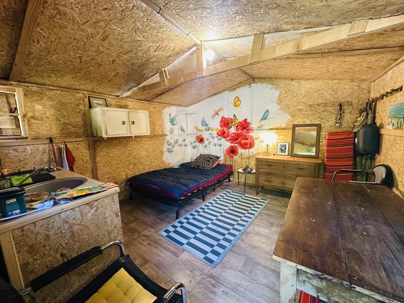 Maison de bois - 64 m² - 1 pièce