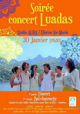 Soirée concert Luadas