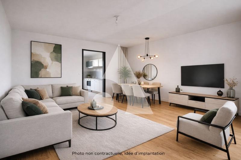 Appartement - 59 m² - 2 pièces