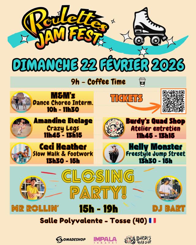 Roulettes Jam Festival, le premier festival Roller Dance et Freestyle du Sud Ouest