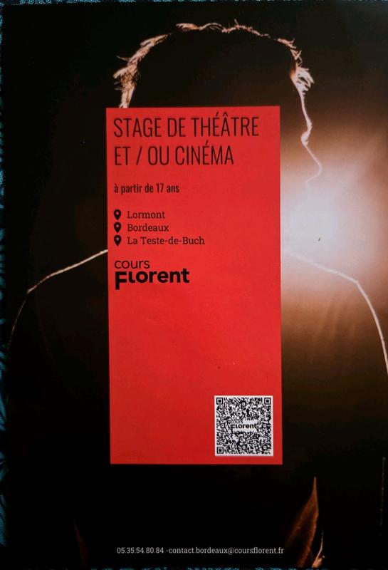 Stage de Théâtre Cours Florent