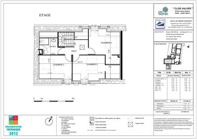 Appartement - 106 m² - 5 pièces