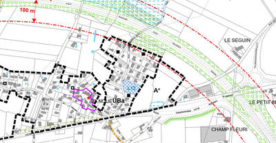 Terrain constructible - 2 245 m²