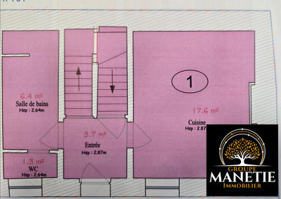 Maison ancienne - 110 m² - 6 pièces