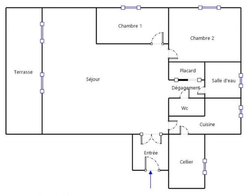 Appartement - 83 m² - 4 pièces