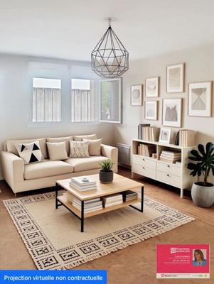 Appartement - 55 m² - 3 pièces