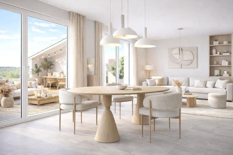 Appartement - 120 m² - 5 pièces