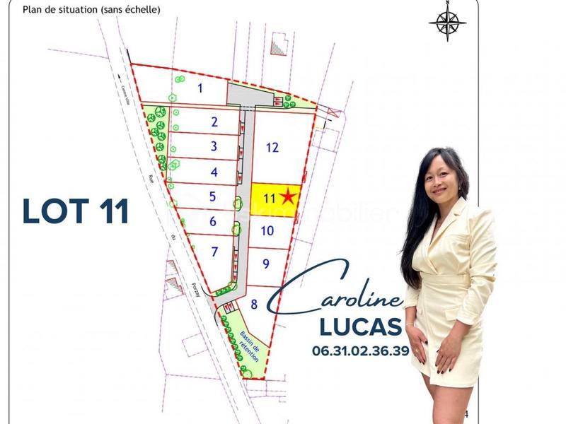 Terrain constructible - 478 m²