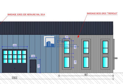 Local d'activités - 345 m²