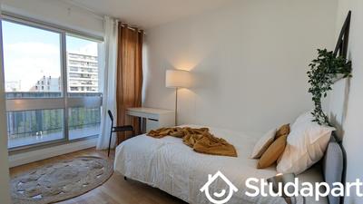 Chambre - 11 m² - 1 pièce