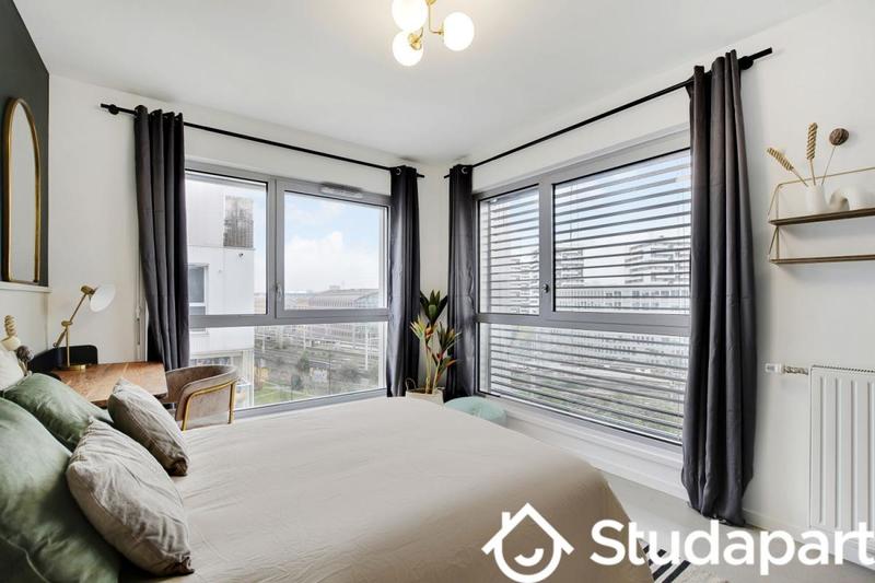 Chambre - 9 m² - 1 pièce