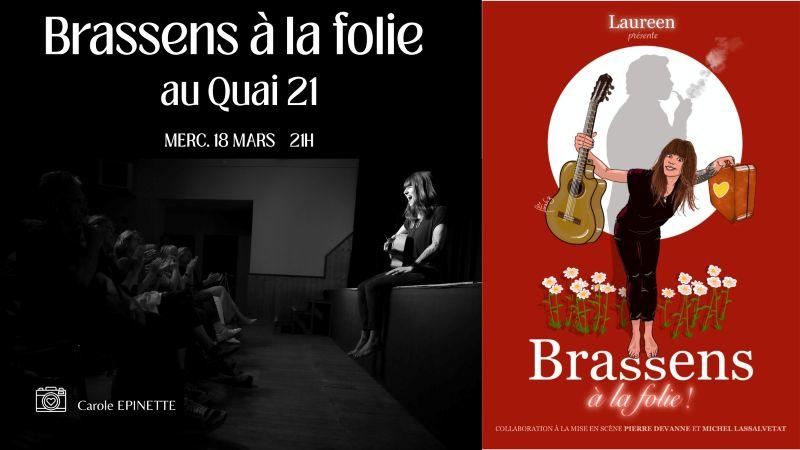 Brassens à la folie au Quai 21