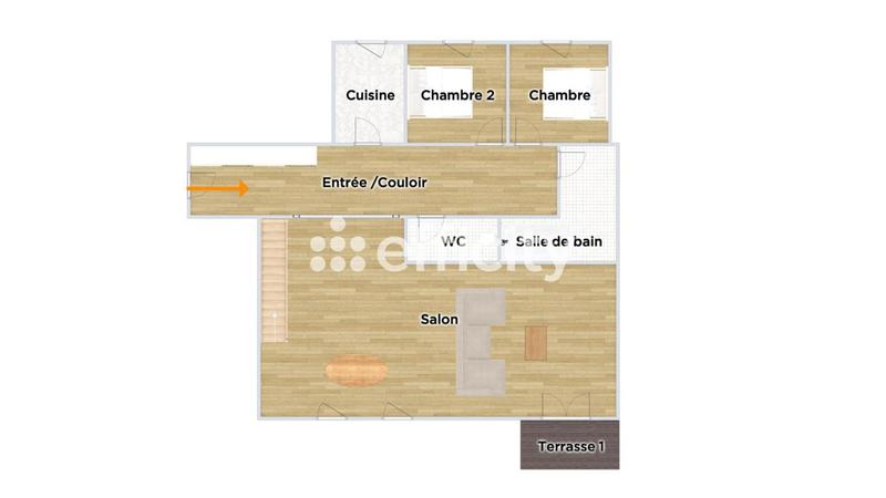 Appartement - 125 m² - 5 pièces