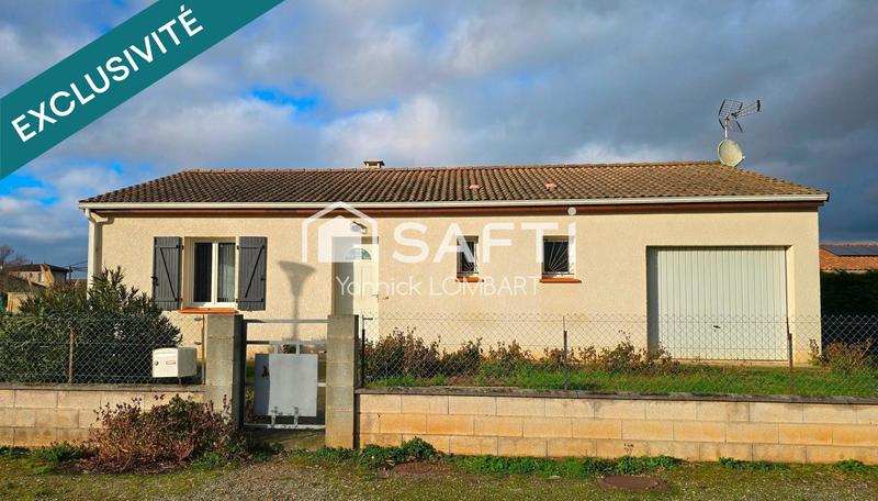 Maison - 88 m² - 4 pièces