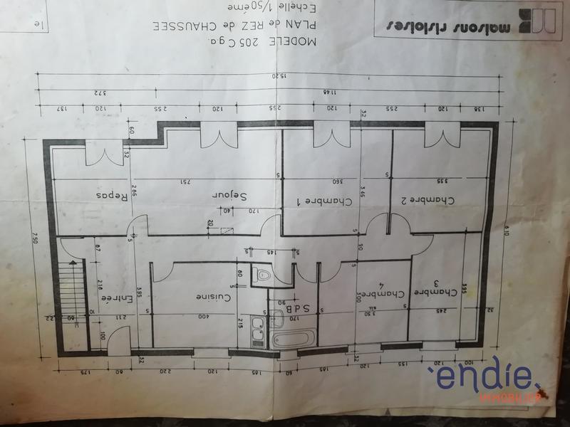 Maison - 120 m² - 5 pièces