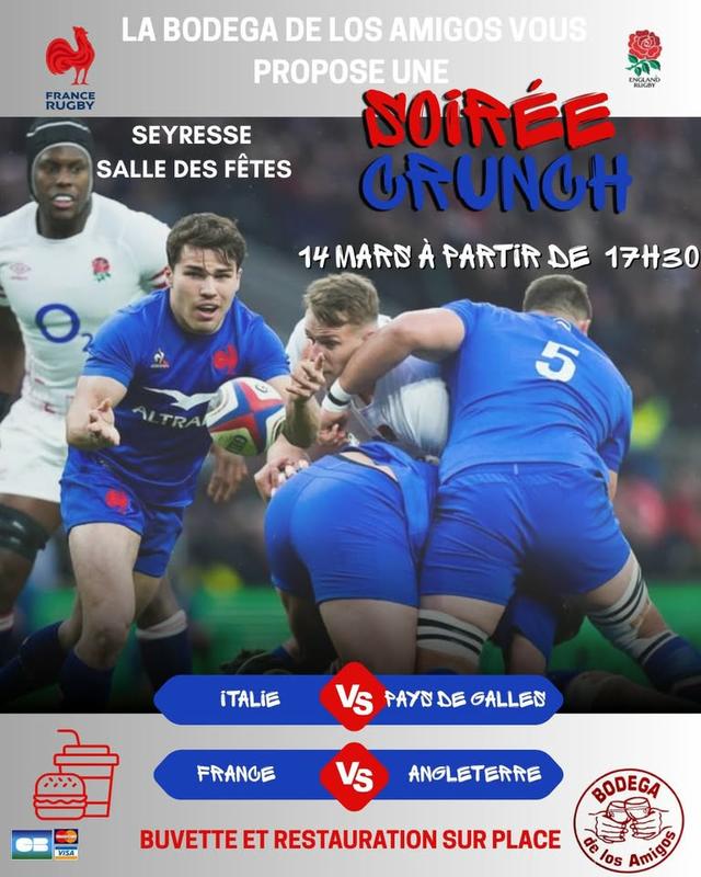 Soirée Tournoi des Six Nations