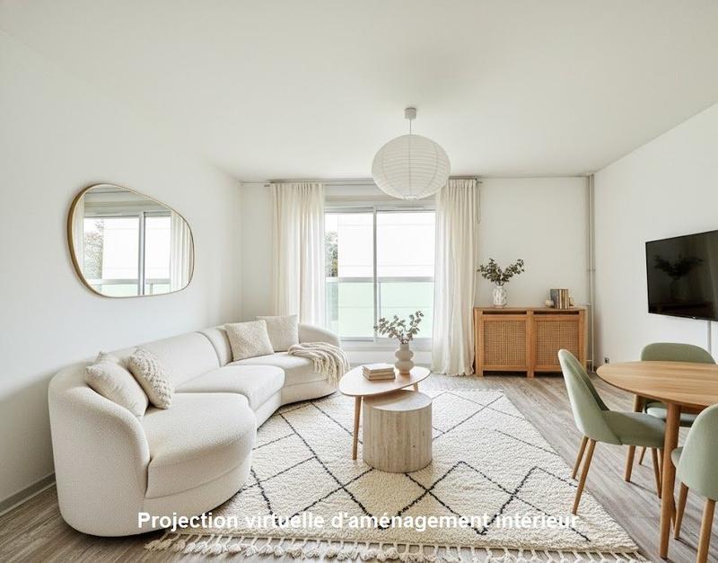 Appartement - 62 m² - 3 pièces