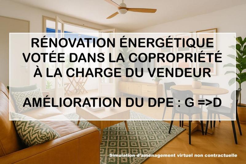 Appartement - 56 m² - 3 pièces