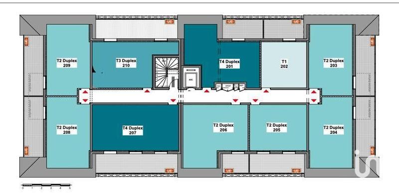 Appartement - 70 m² - 3 pièces