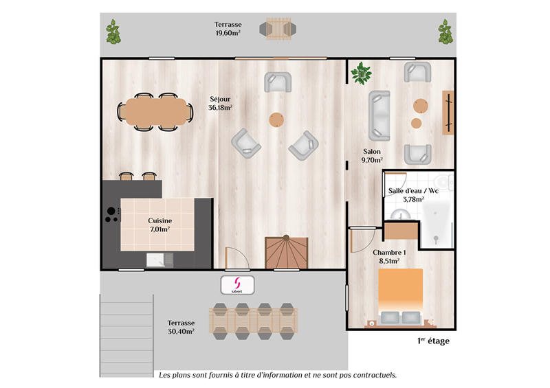 Maison - 131 m² - 8 pièces