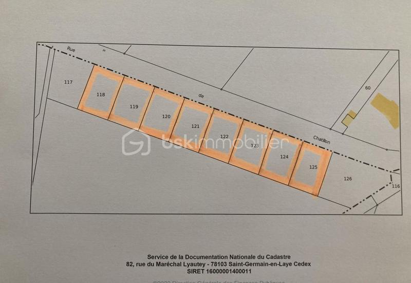 Terrain constructible - 600 m²