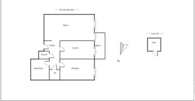Appartement - 44 m² - 2 pièces