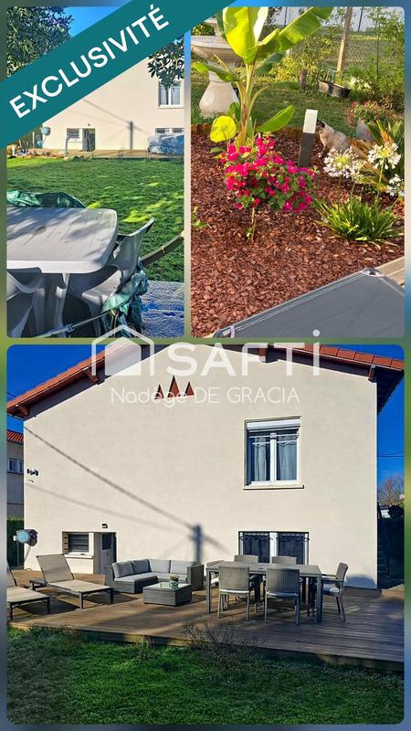 Maison - 110 m² - 5 pièces