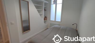 Chambre - 9 m² - 1 pièce