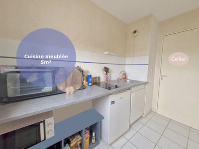 Appartement - 45 m² - 2 pièces