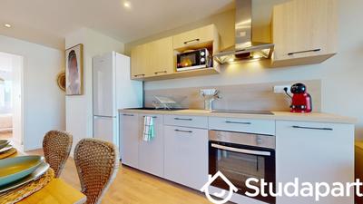 Chambre - 12 m² - 1 pièce