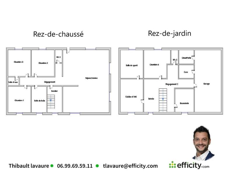 Maison - 177 m² - 8 pièces