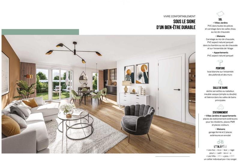 Appartement - 63 m² - 3 pièces