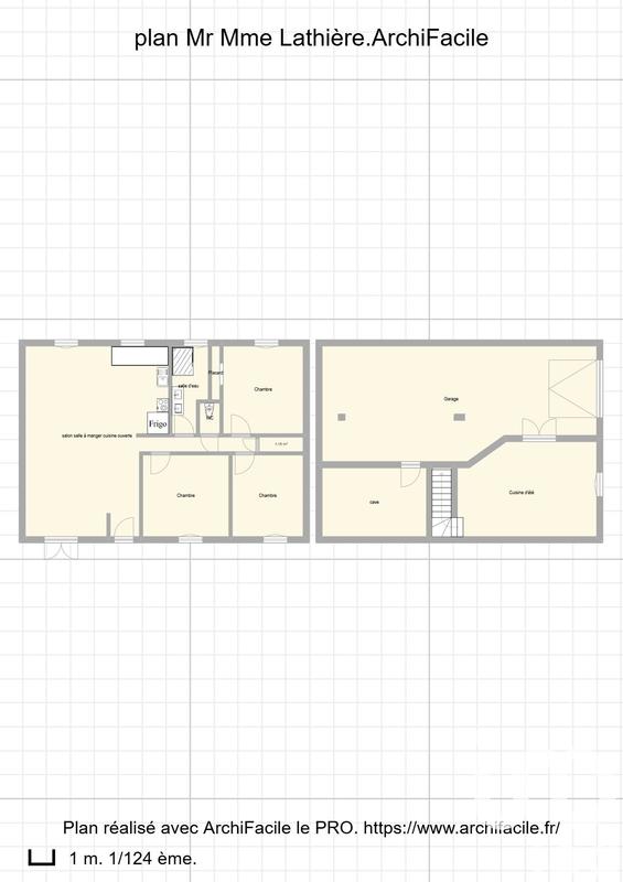 Maison - 88 m² - 5 pièces