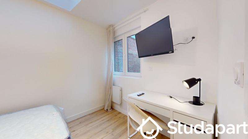 Chambre - 9 m² - 1 pièce