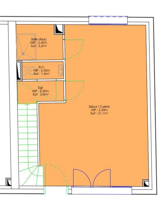 Maison - 89 m² - 5 pièces