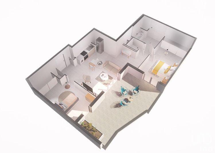 Appartement - 66 m² - 3 pièces