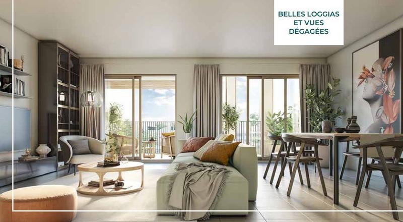 Appartement - 45 m² - 2 pièces