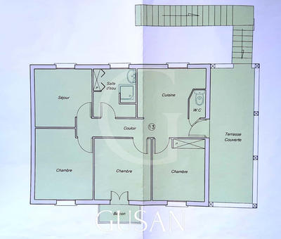 Appartement - 64 m² - 4 pièces