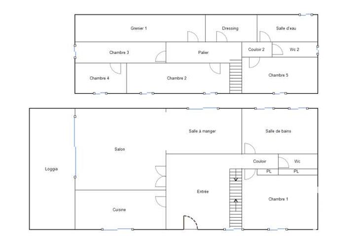 Maison - 152 m² - 8 pièces