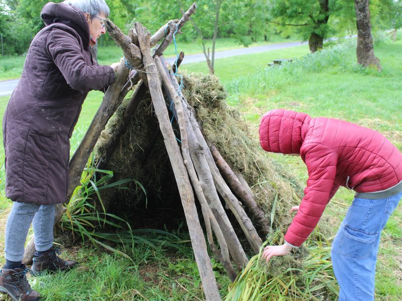 Cap cabane à Terres d'Oiseaux