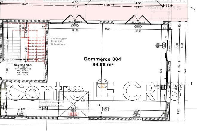 Local commercial - 100 m²