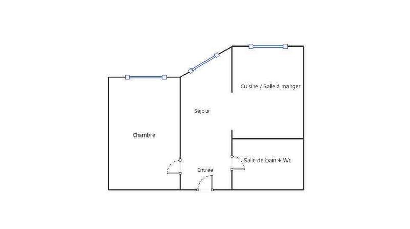 Appartement - 40 m² - 2 pièces