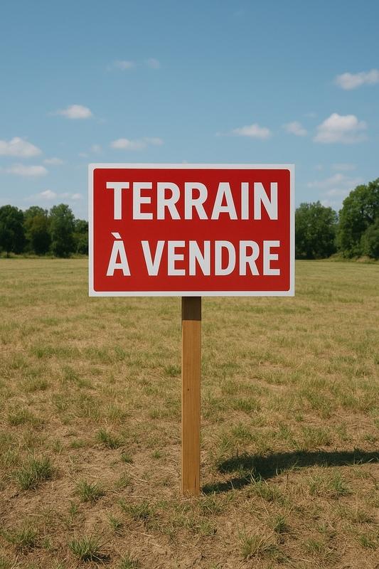 Terrain constructible - 1 089 m²