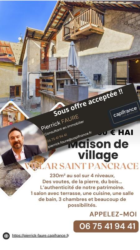 Maison de village - 111 m² - 5 pièces