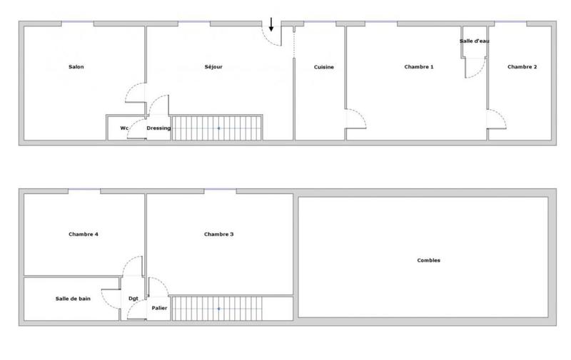 Maison - 140 m² - 5 pièces