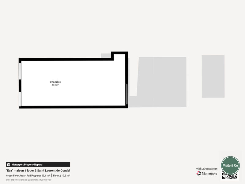 Maison - 43 m² - 3 pièces